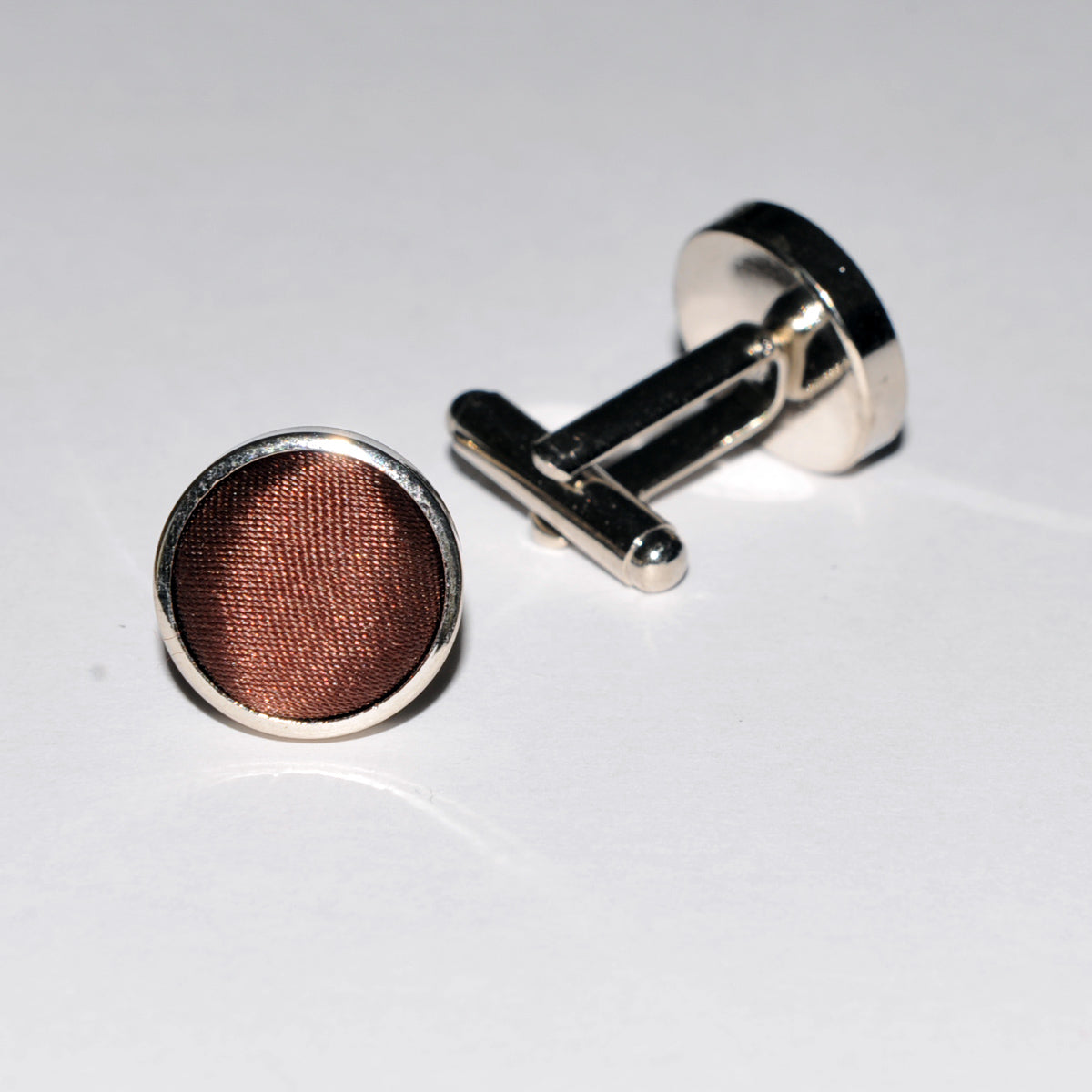 Cravate 100% soie Chocolat Slim