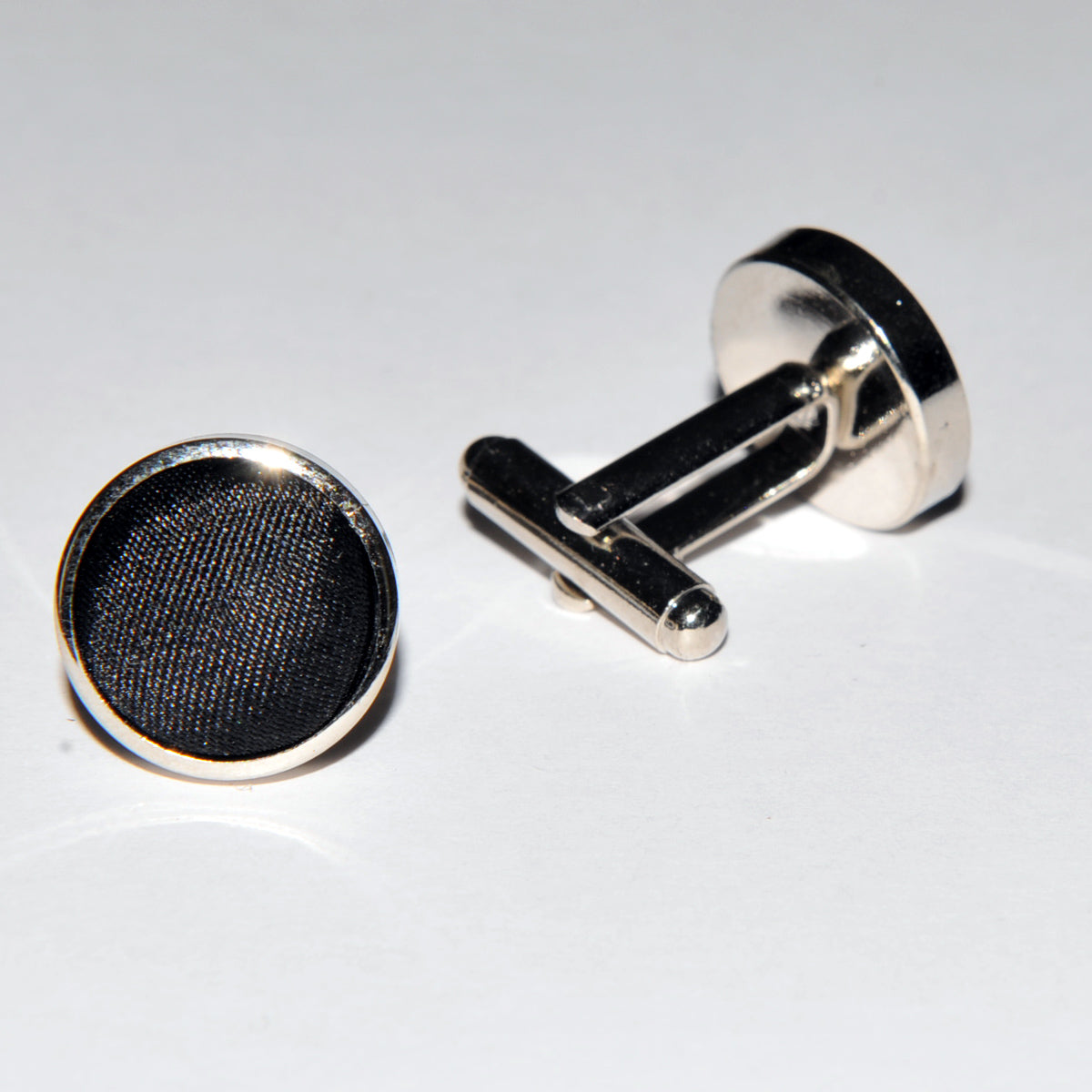 Cravate 100% soie Noir Slim