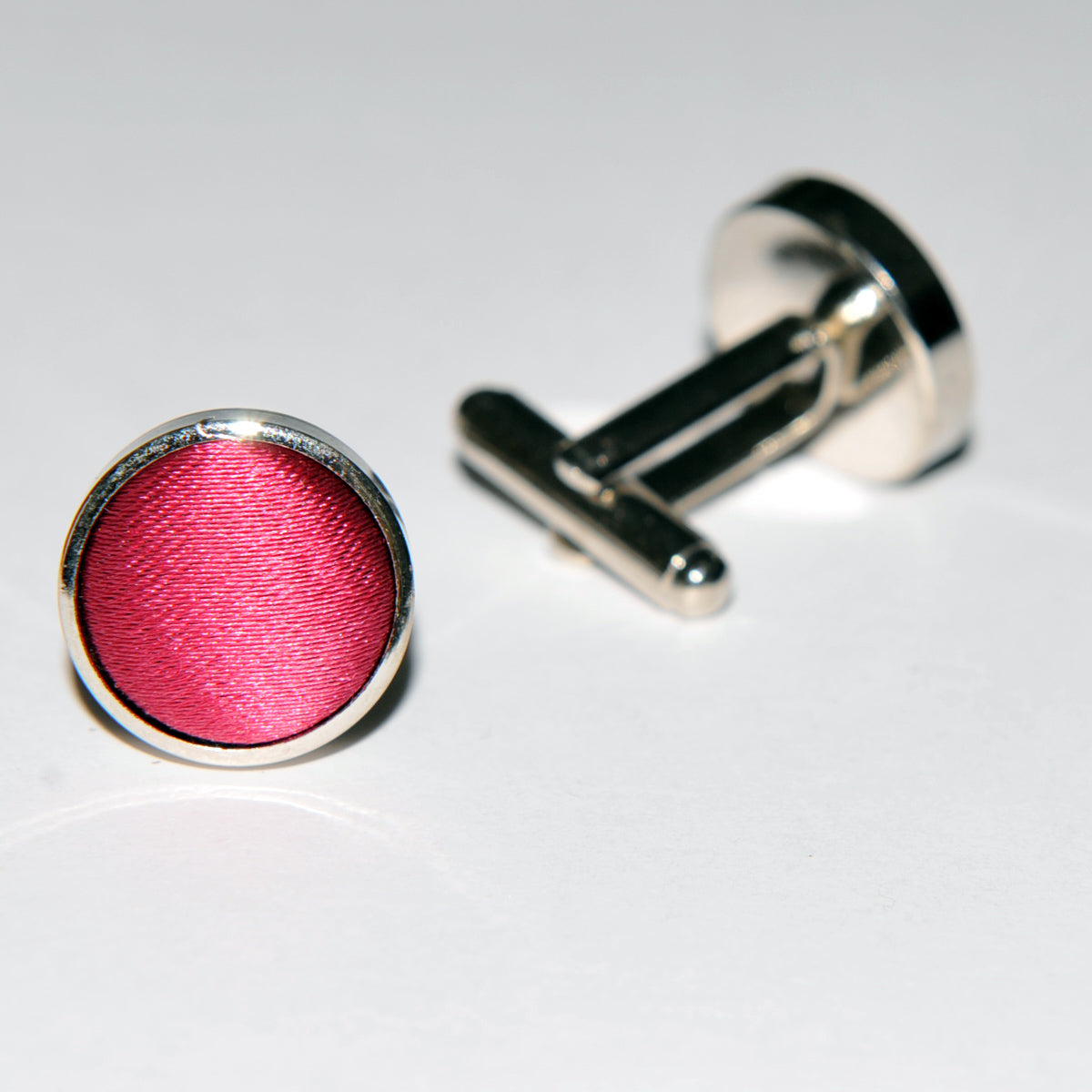 Cravate 100% soie Framboise